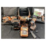 Rigid Cordless power tools lot