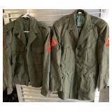 (2) VTG. U.S. MARINE CORPS SERVICE ALPHA DRESS/