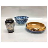 Dragon Ware Moriage hand painted Vase and