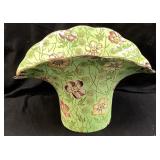 ROYAL WINTON GRIMWADES GREEN CHINTZ VASE w