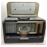 ZENITH TRANS-OCEANIC PORTABLE SHORTWAVE RADIO