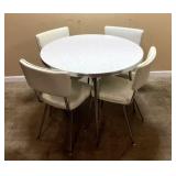 Gold Flake Mid Century Retro Dining Set