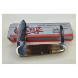 1989 CASE XX NKCA stag pocket knife with box