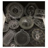 13 pc Cut Crystal lot