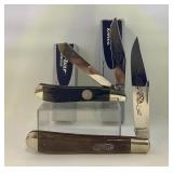 2 Ka-Bar knives. 1985, 1994 NKCA with boxes