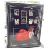 AUTHENTIC AUTOGRAPHED MUHAMMAD ALI BOXING GLOVE IN