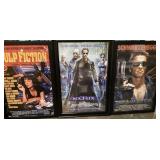 6 Framed Large Movie Posters