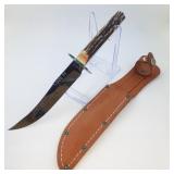 1991 CASE XX 1 OF 1250 FIXED BLADE STAG HANDLE