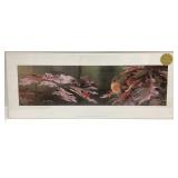 Bob Henley Signed print  "Autumn Leaves" (1996)