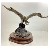 Chilmark Fine Pewter "Triumphant Glory" Eagle