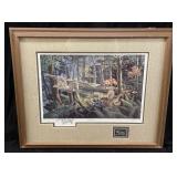 SIGNED KEN ZYLLA, 1988 OUTFOXED COMMEMORATIVE