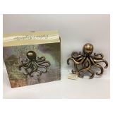 Octopus Wall Sculpture Decorative Key Holder