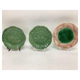 Antique Griffin Smith & Hill Etruscan Majolica