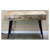 MODERN MANGO WOOD CONSOLE TABLE