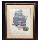 SIGNED NC ARTIST KENNY GLENN #293/500, THE PEDDLER