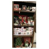 Cabinet Of Hallmark Keepsake, Lights, Tree,