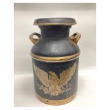 Primitive Americana milk can 10 gallon American