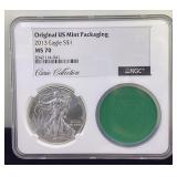2013 NGC MS 70 Silver Eagle