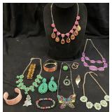 ASSORTED COSTUME JEWELRY, CHICOï¿½S, BETSEY JOHNSON