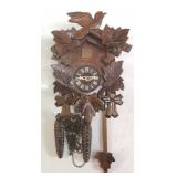 GERMAN BLACK FOREST CUCKOO CLOCK, HAND CARVED
