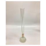 Vintage Riekes Crisa Glass Bubble Bud Vase