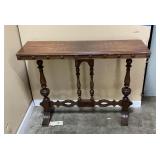 VTG. RENAISSANCE REVIVAL STYLE CONSOLE TABLE