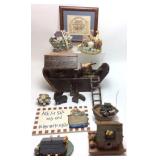 COLLECTION OF NOAHS ARK FIGURINES