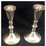 PAIR OF DUCHIN CREATION WEIGHTED STERLING SILVER