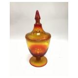 Antique amberina CO-OPERATIVE FLINT GLASS CO