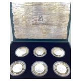 Heritage of Mexico coin collection 925 Sterling