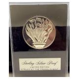 Franklin Mint Sterling Hanukkah proof coin