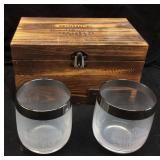 HARLEY DAVIDSON CHEERS GIFT SET GLASSES, LOGO