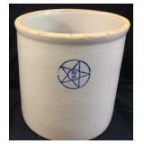 ANTIQUE 2 GALLON STAR STONEWARE COMPANY SALT