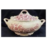 1940s TAYLOR, SMITH & TAYLOR DOGWOOD PINK COVERED