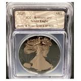 2025 West Point Silver Eagle, Ruthenium and Gold