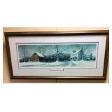 Harry Jarman Signed #441/450 Snow On The Farm