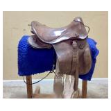 Antique 1915 WW1 German Cavalry saddle