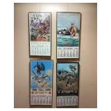 Remington Fall Illustrated Calendar lot