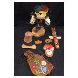 ASSORTED NATIVE AMERICAN, HOPI NAVAJO SUNFACE