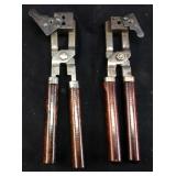 (2) LYMAN RCBS METAL BULLET CASTING MOLDS FOR