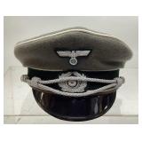 REPLICA WW2 GERMAN HEER INFANTRY OFFICER CAP