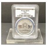 2024 PCGS MS70 Ghostbuster Troy oz. .999 silver