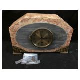 1920s-30s FRENCH MARBLE ART DECO MANTLE OR TABLE