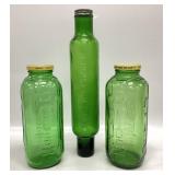 Vtg. Owenï¿½s Illinois juice and water jar