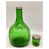 1940ï¿½s Owens-Illinois Duraglas forest green