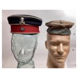 2 Imperial German WW1 field caps