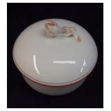 ANTIQUE MEISSEN, GERMANY PORCELAIN SUGAR BOWL OR