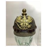 WW1 Prussian felt Pickelhaube helmet