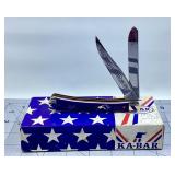 Vtg. 1976 Ka-Bar Bicentennial folding knive
