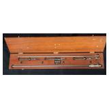 BROWN & SHARP STEEL BEAM TRAMMEL SET OR BEAM